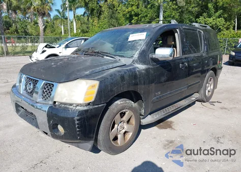 2007 Nissan Armada Se из США, поврежденный, VIN 5N1BA08A87N716219
